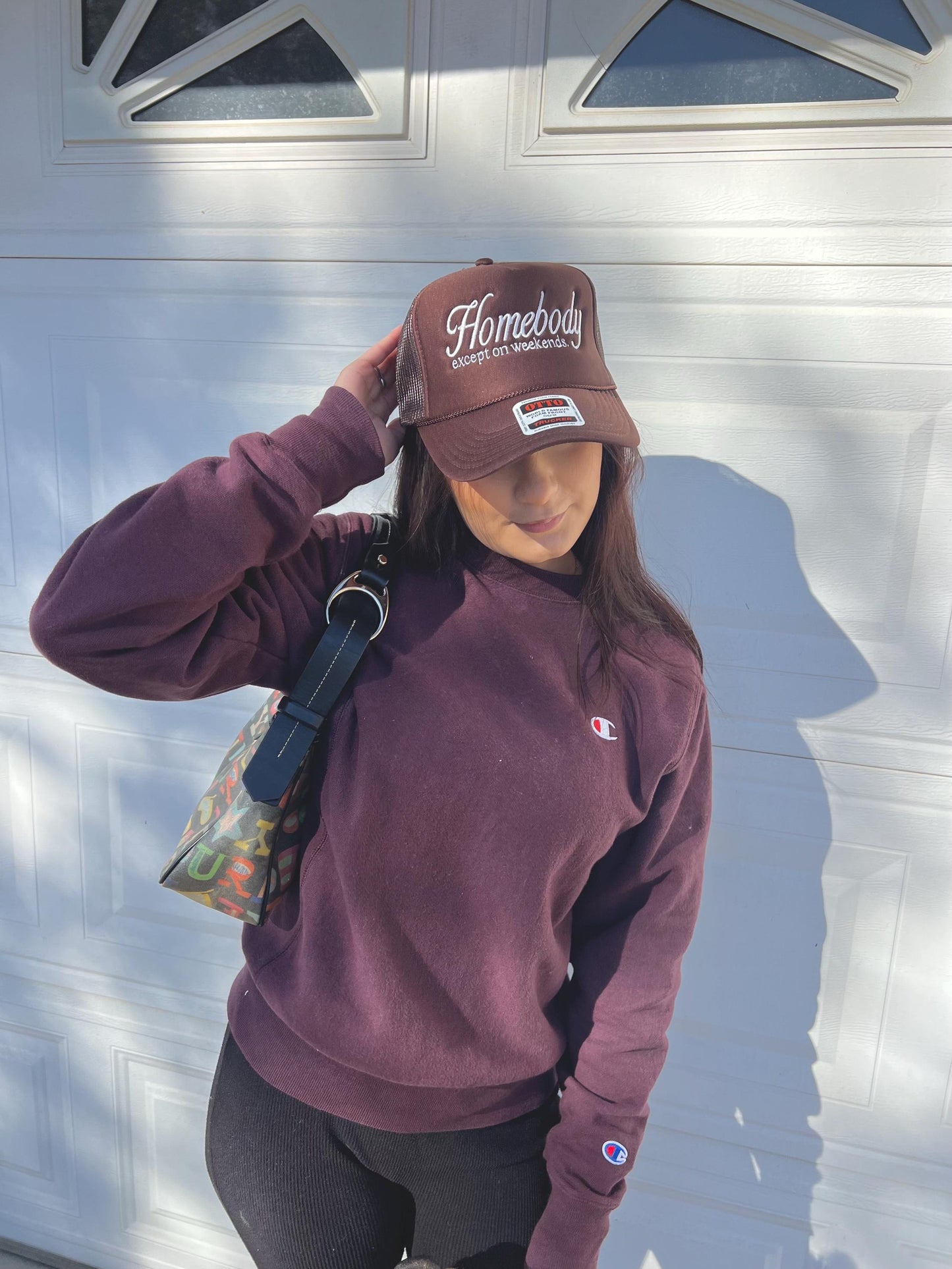 Homebody Trucker Hat | Embroidered Hat