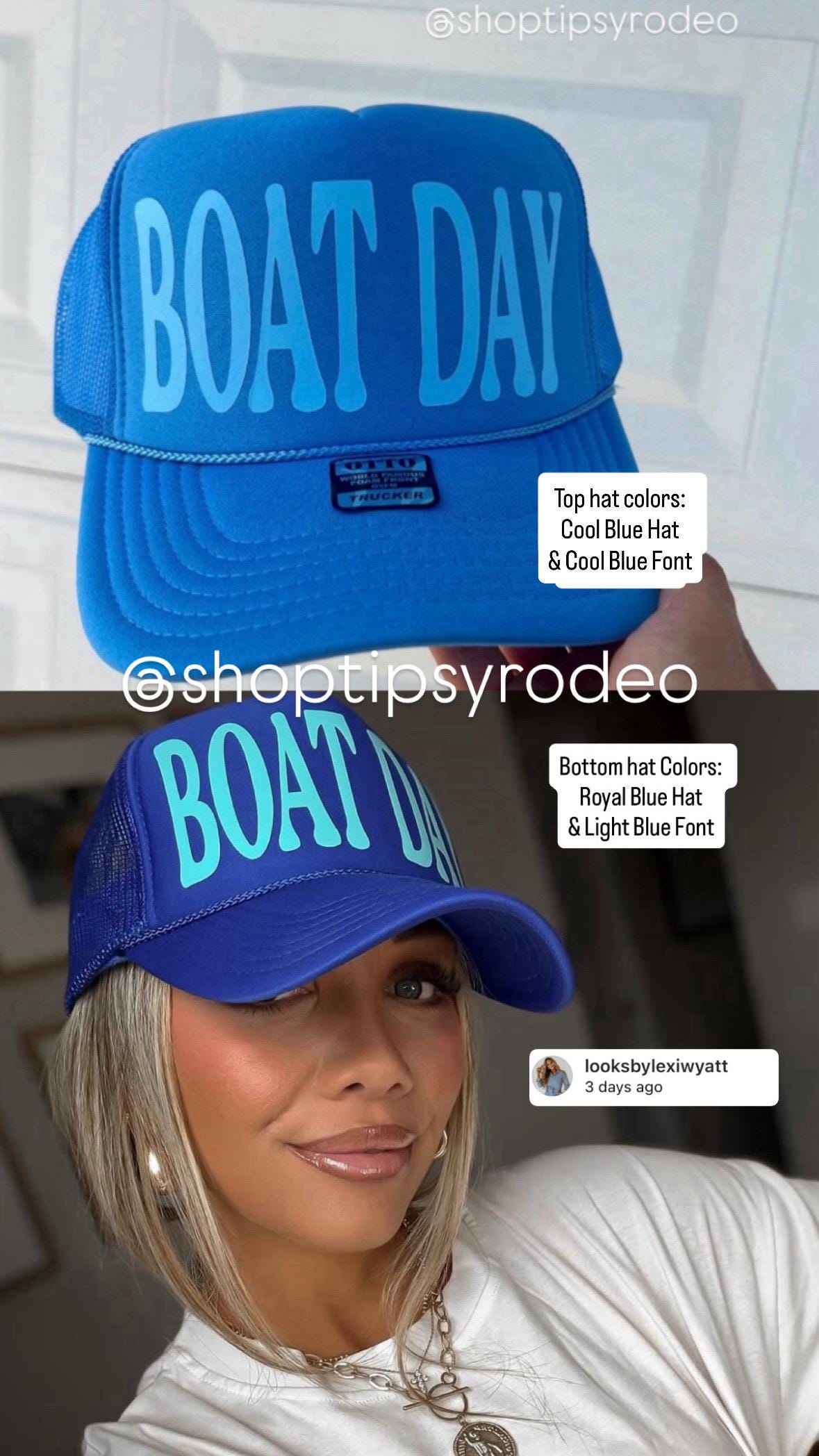 Boat Day Trucker Hat