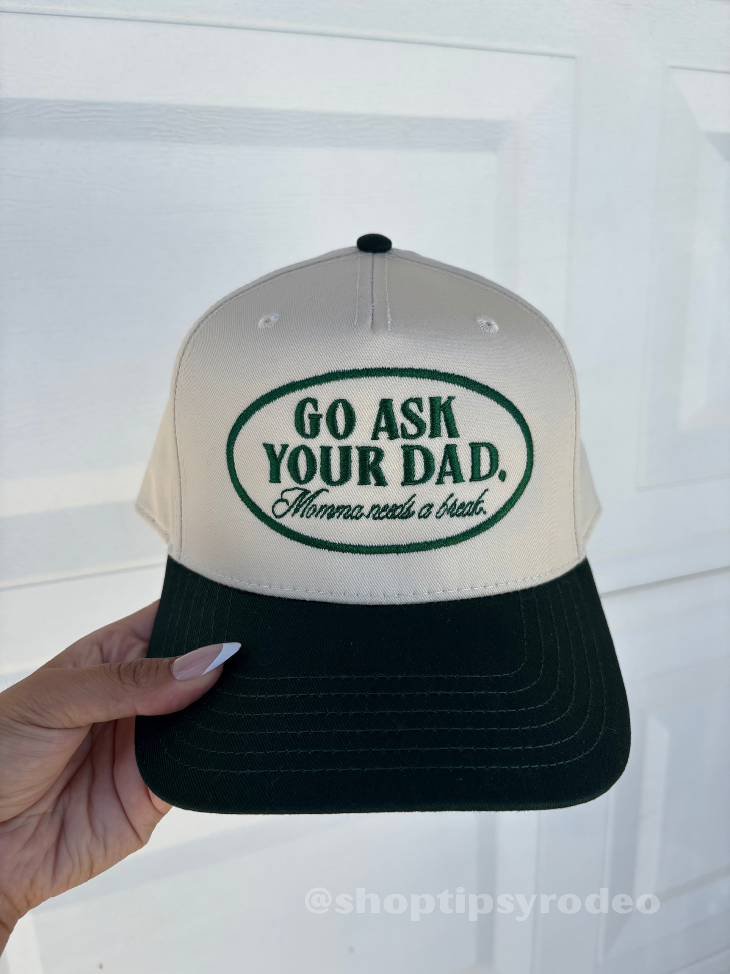 Go Ask Your Dad Trucker Hat
