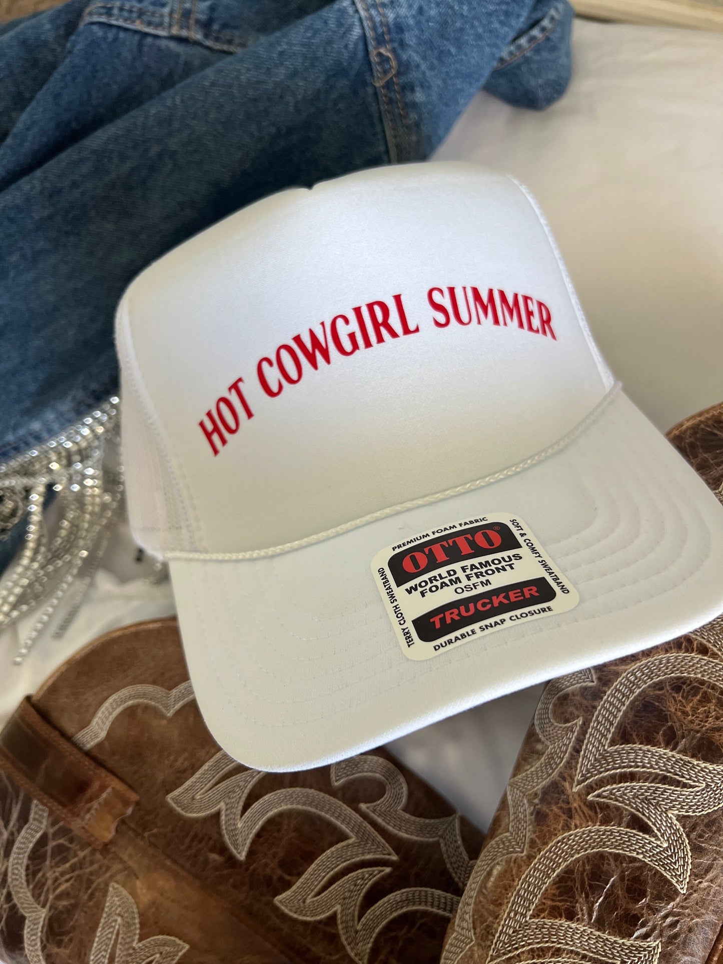 Hot Cowgirl Trucker Hat