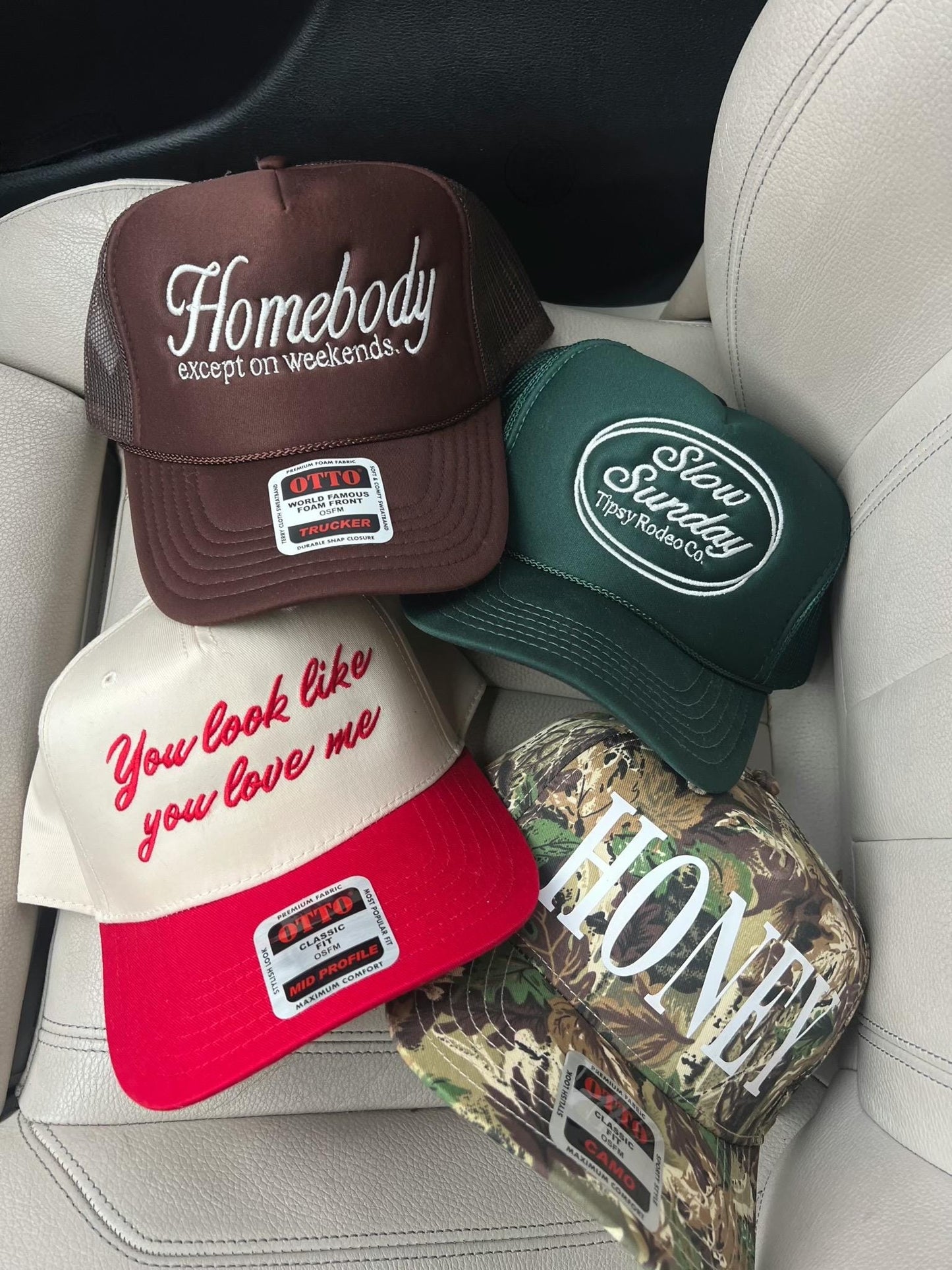 Homebody Trucker Hat | Embroidered Hat