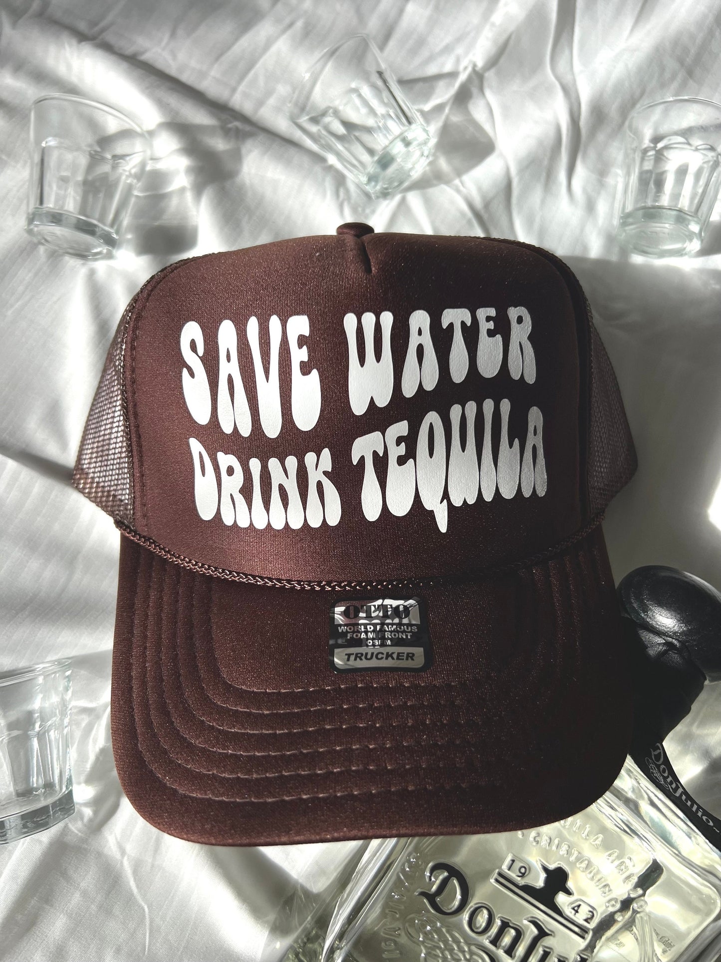 Save Water Drink Tequila Trucker Hat