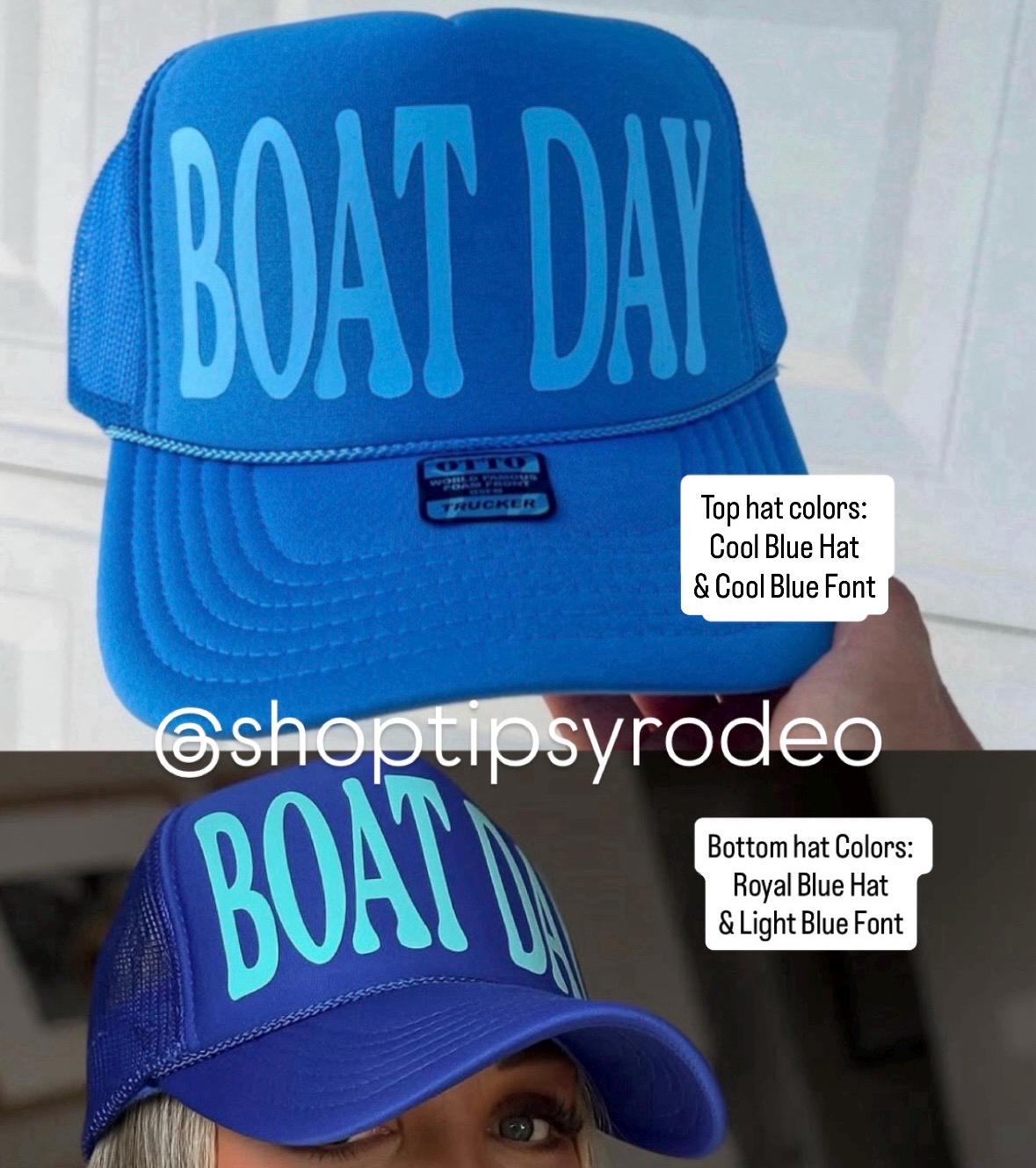 Boat Day Trucker Hat