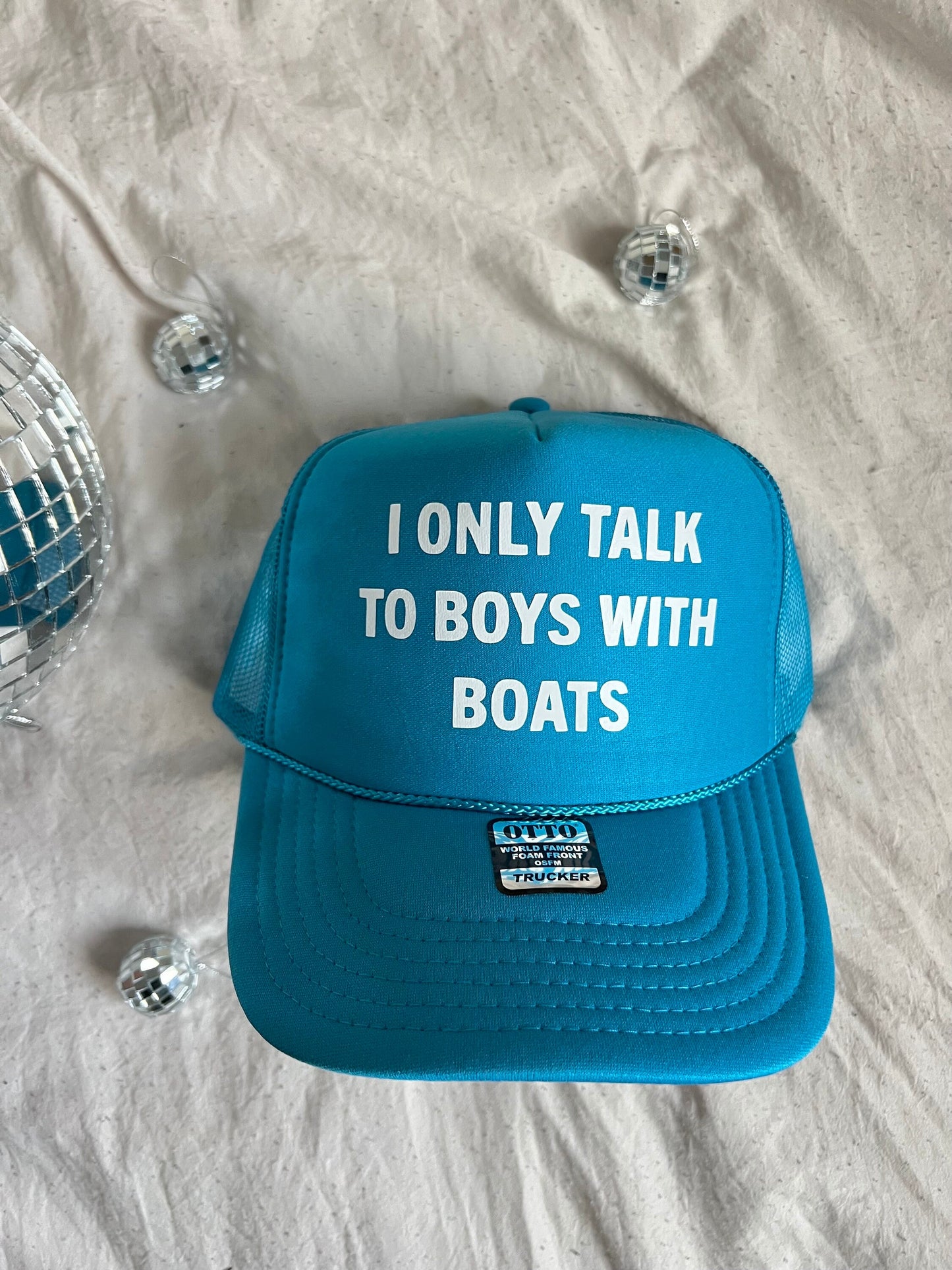 Boys With Boats Trucker Hat