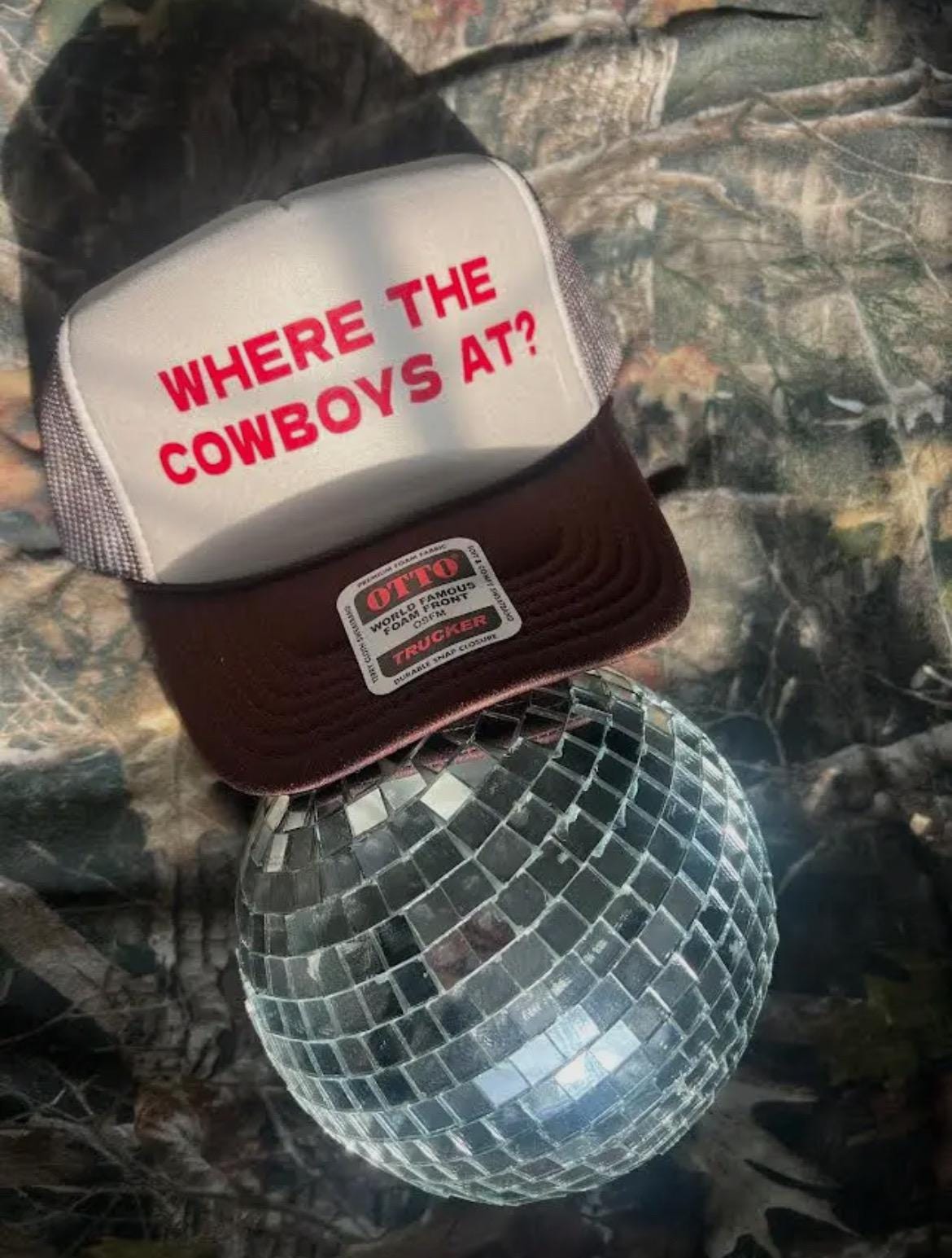 Where The Cowboys At? Trucker Hat