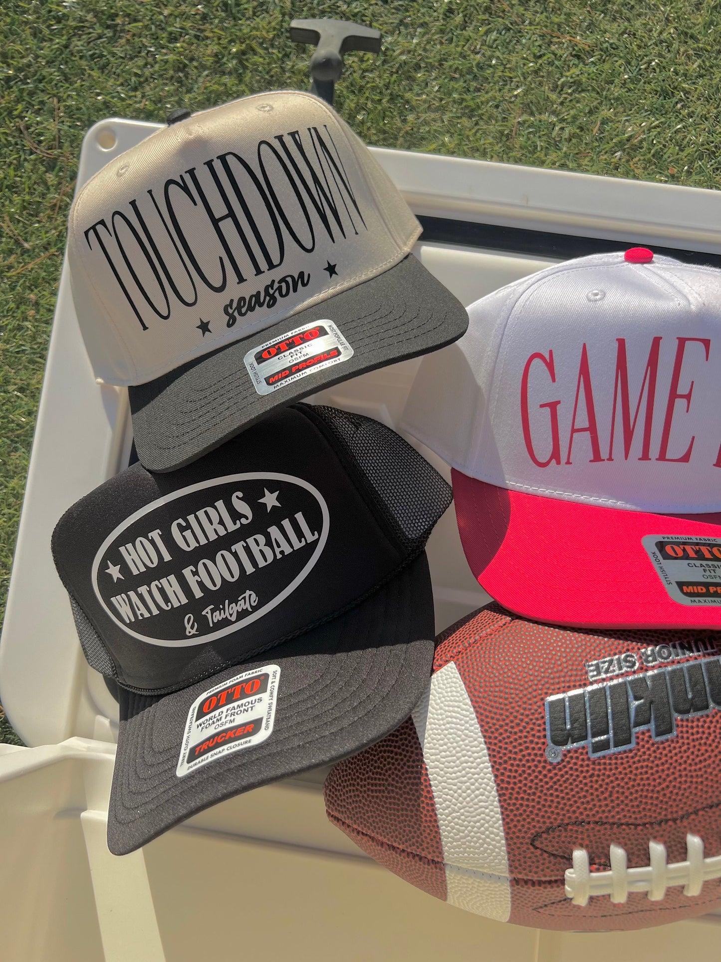 Hot Girls Watch Football Trucker Hat