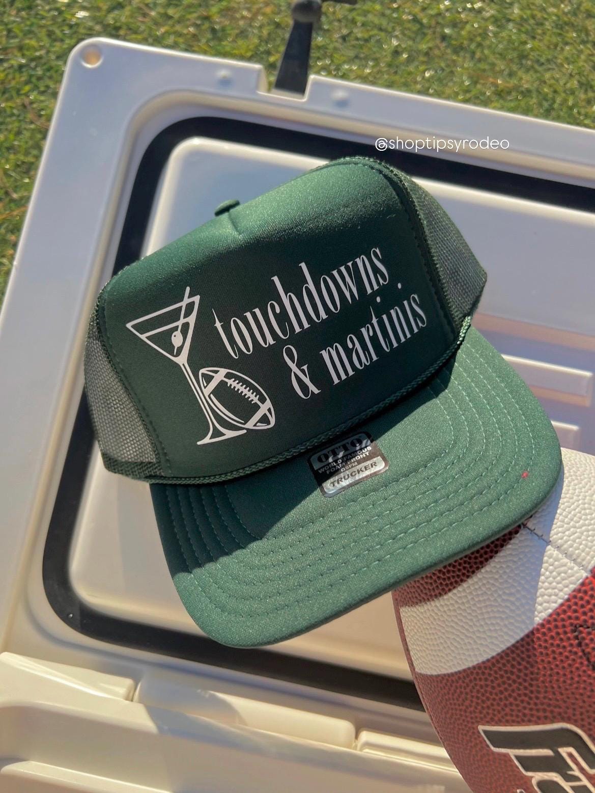 Touchdowns & Martinis Trucker Hat