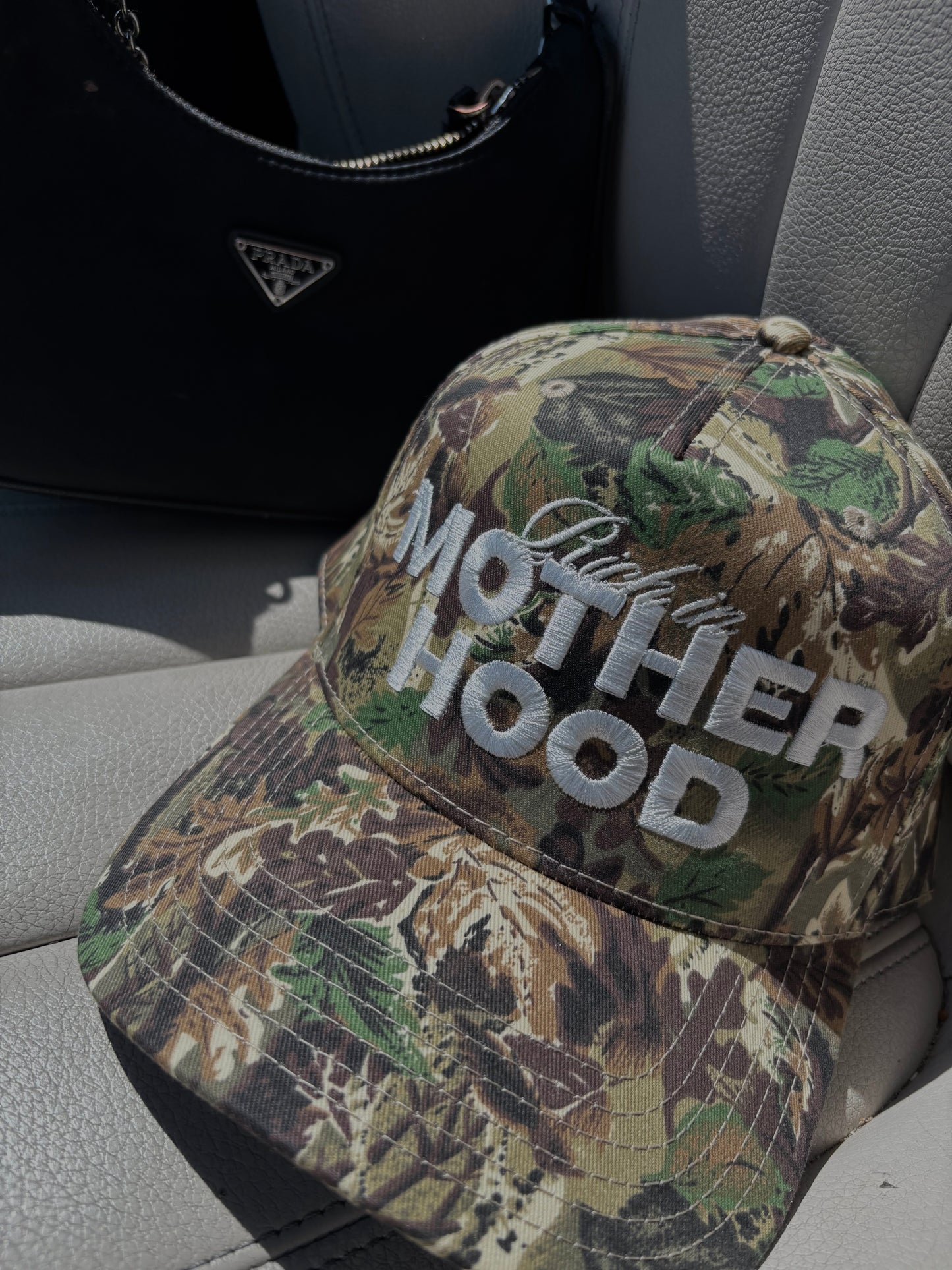 Rich in Motherhood Camo Trucker Hat