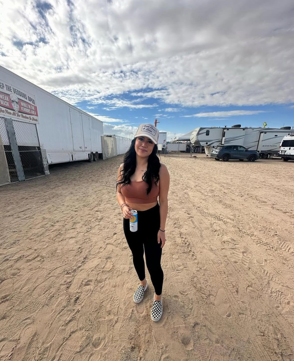 Sand Dunes Babe Trucker Hat