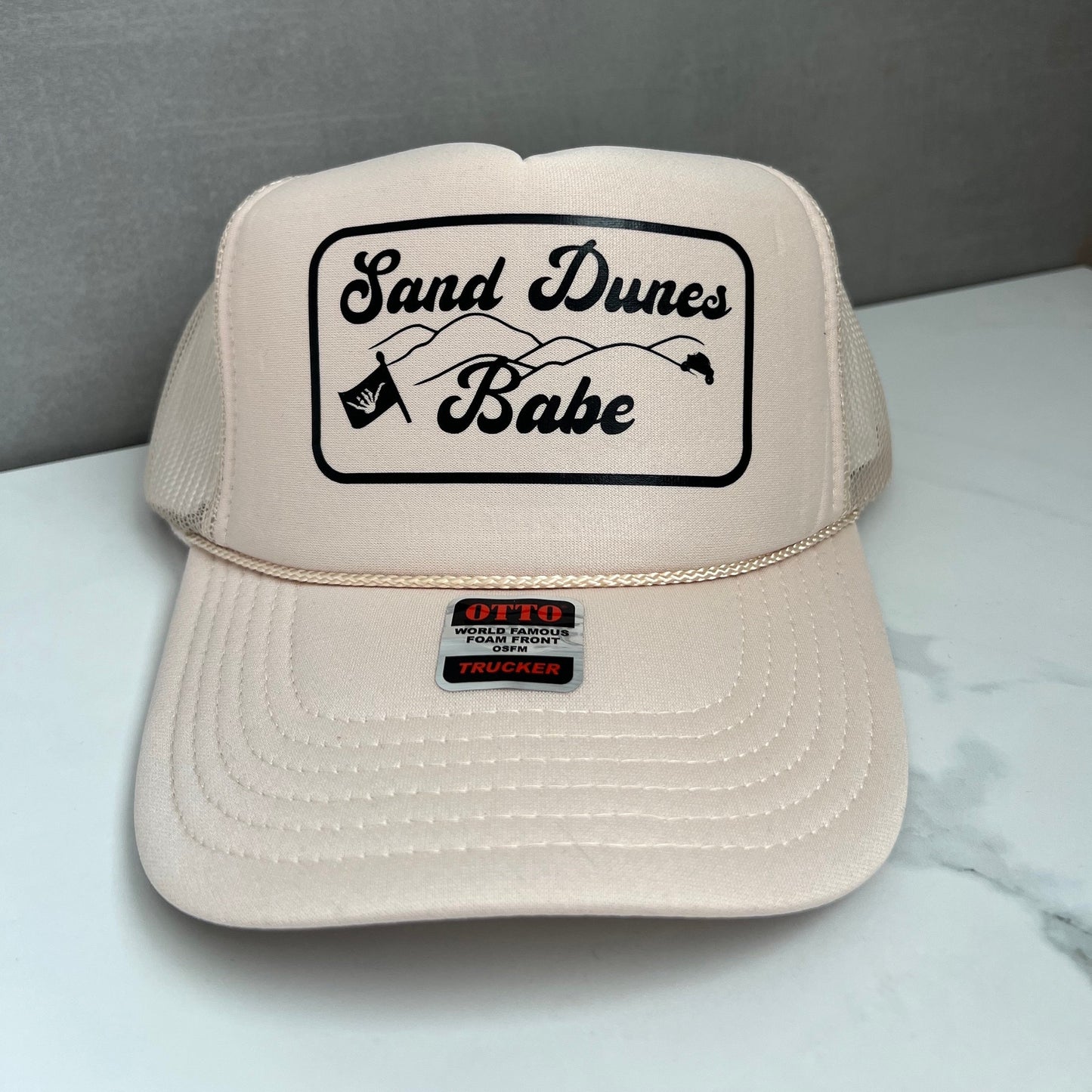 Sand Dunes Babe Trucker Hat