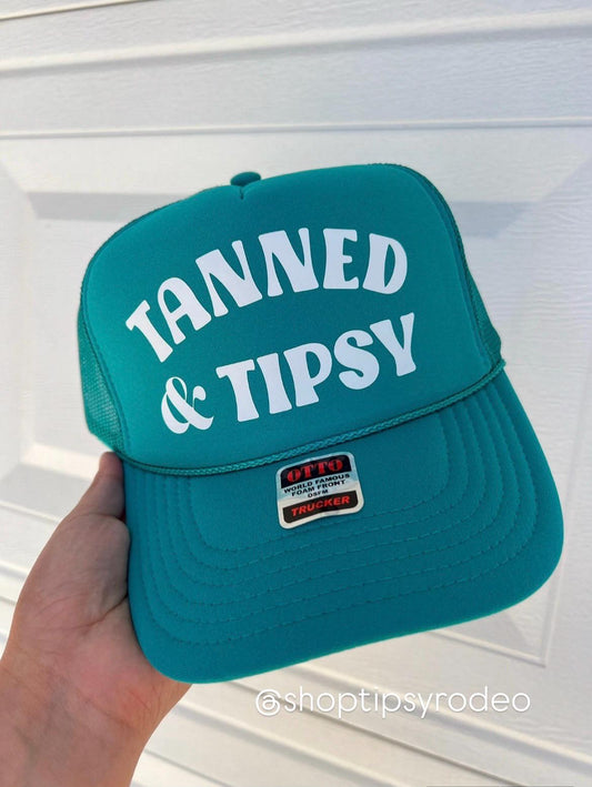 Tanned and tipsy Trucker hat