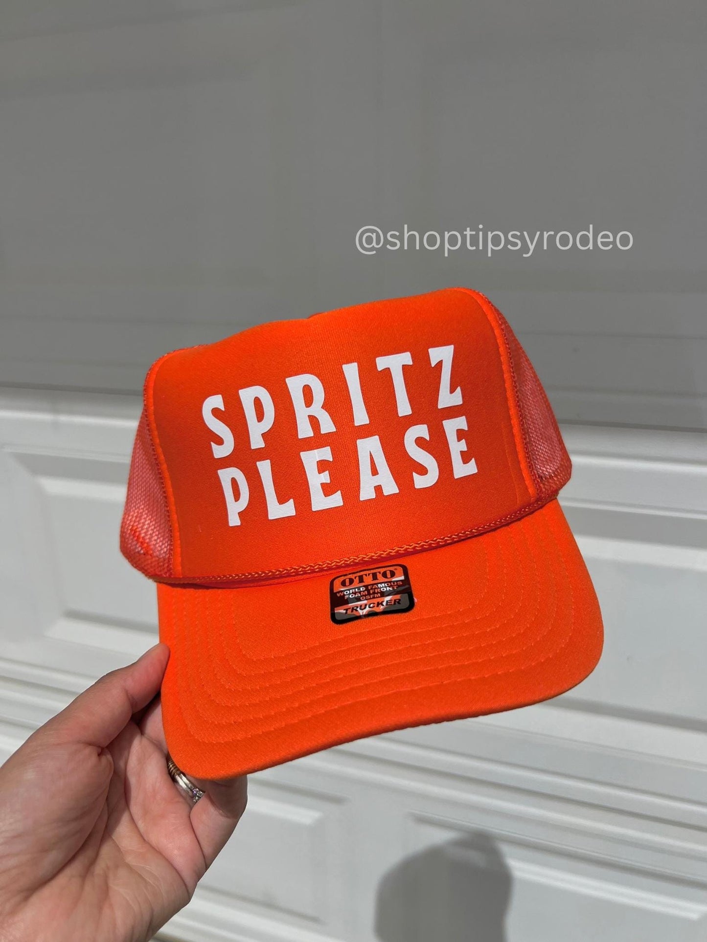 Spritz Please Trucker Hat