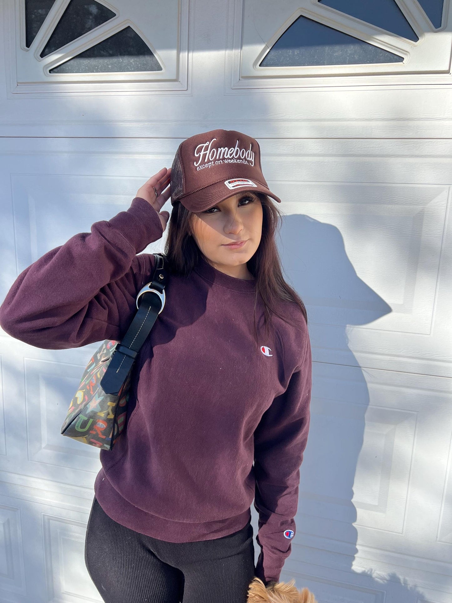 Homebody Trucker Hat | Embroidered Hat