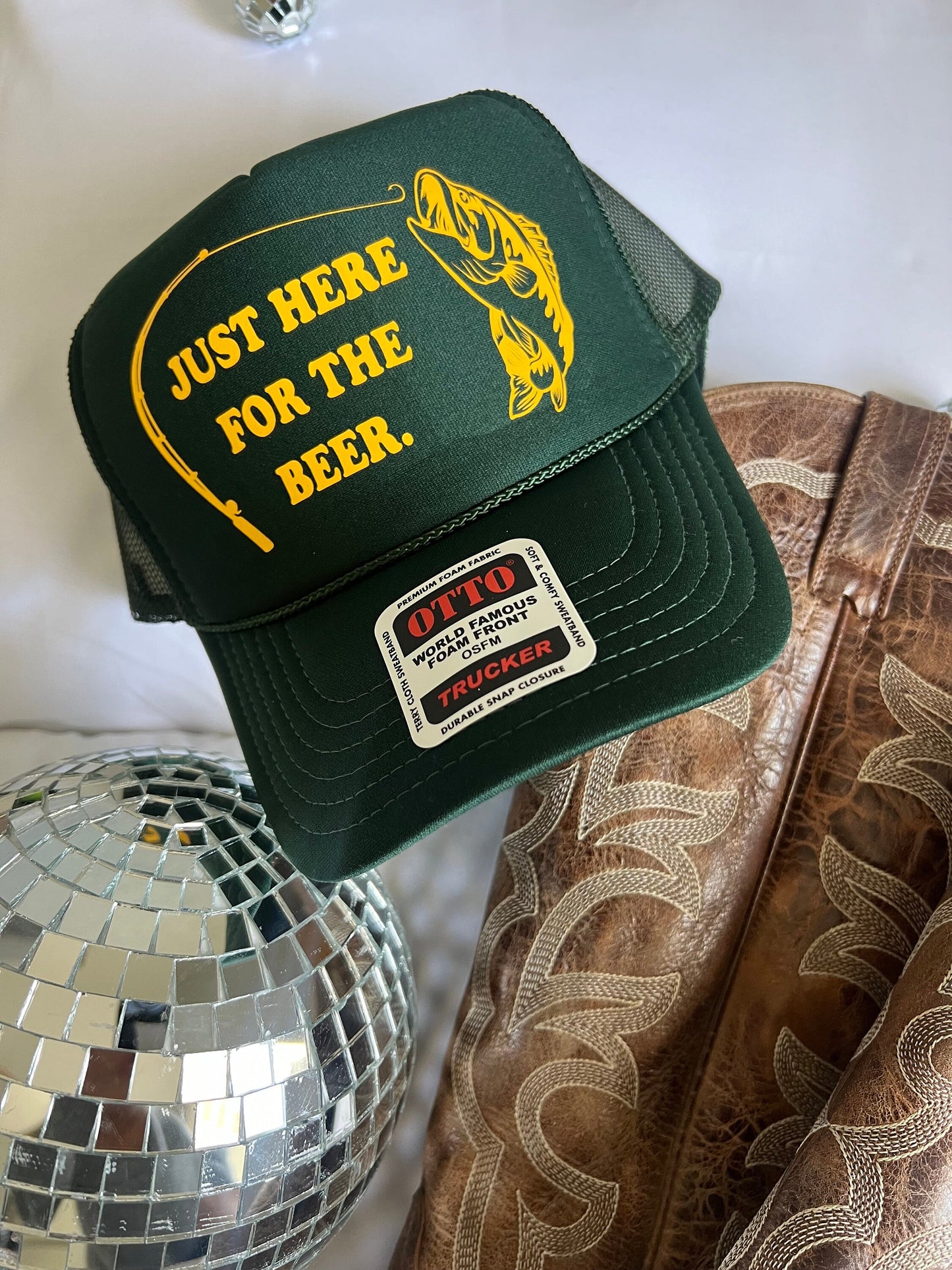 Just here for the Beer trucker hat