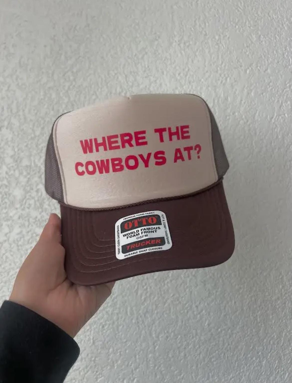 Where The Cowboys At? Trucker Hat