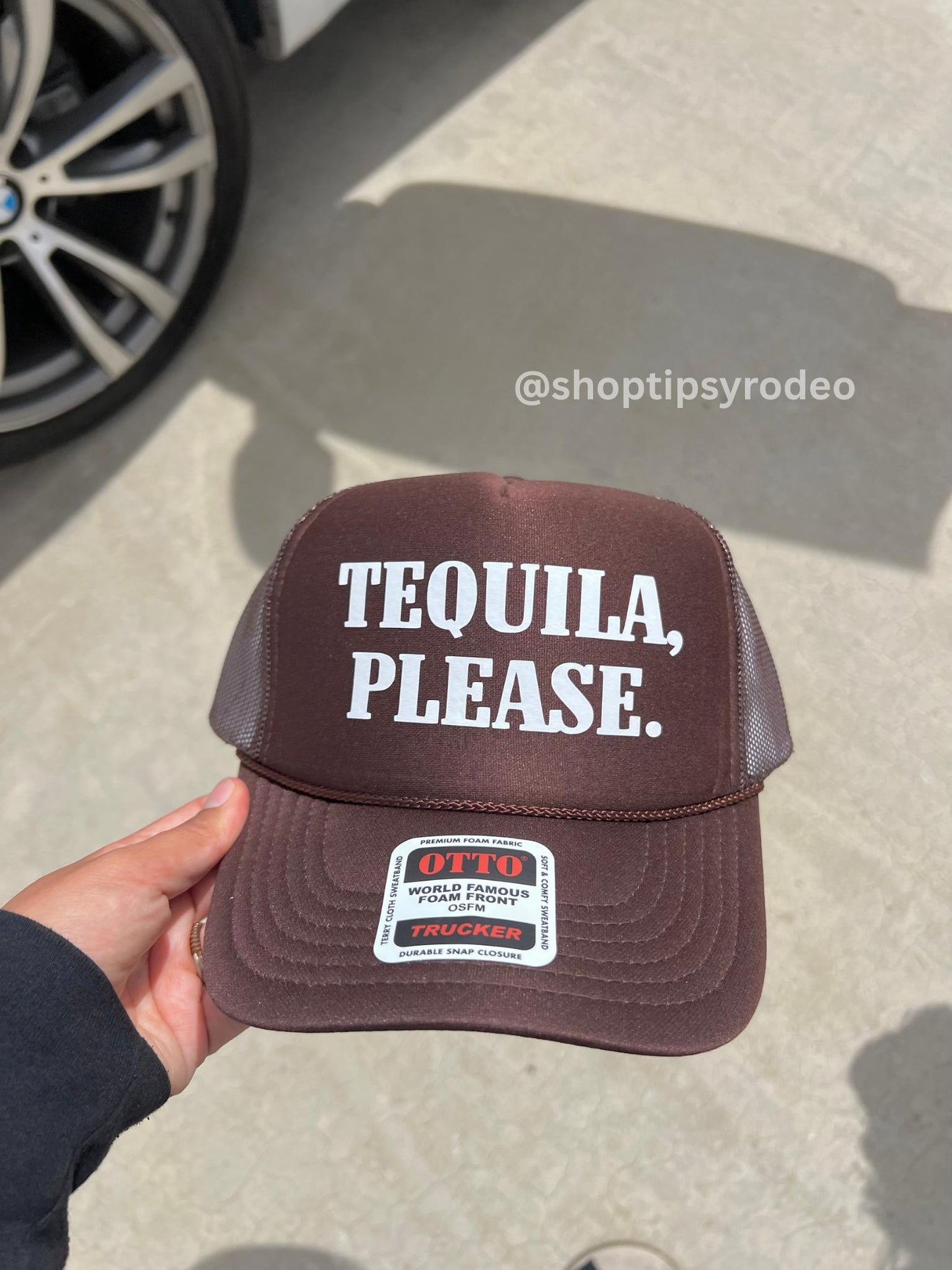 Tequila Please Trucker Hat