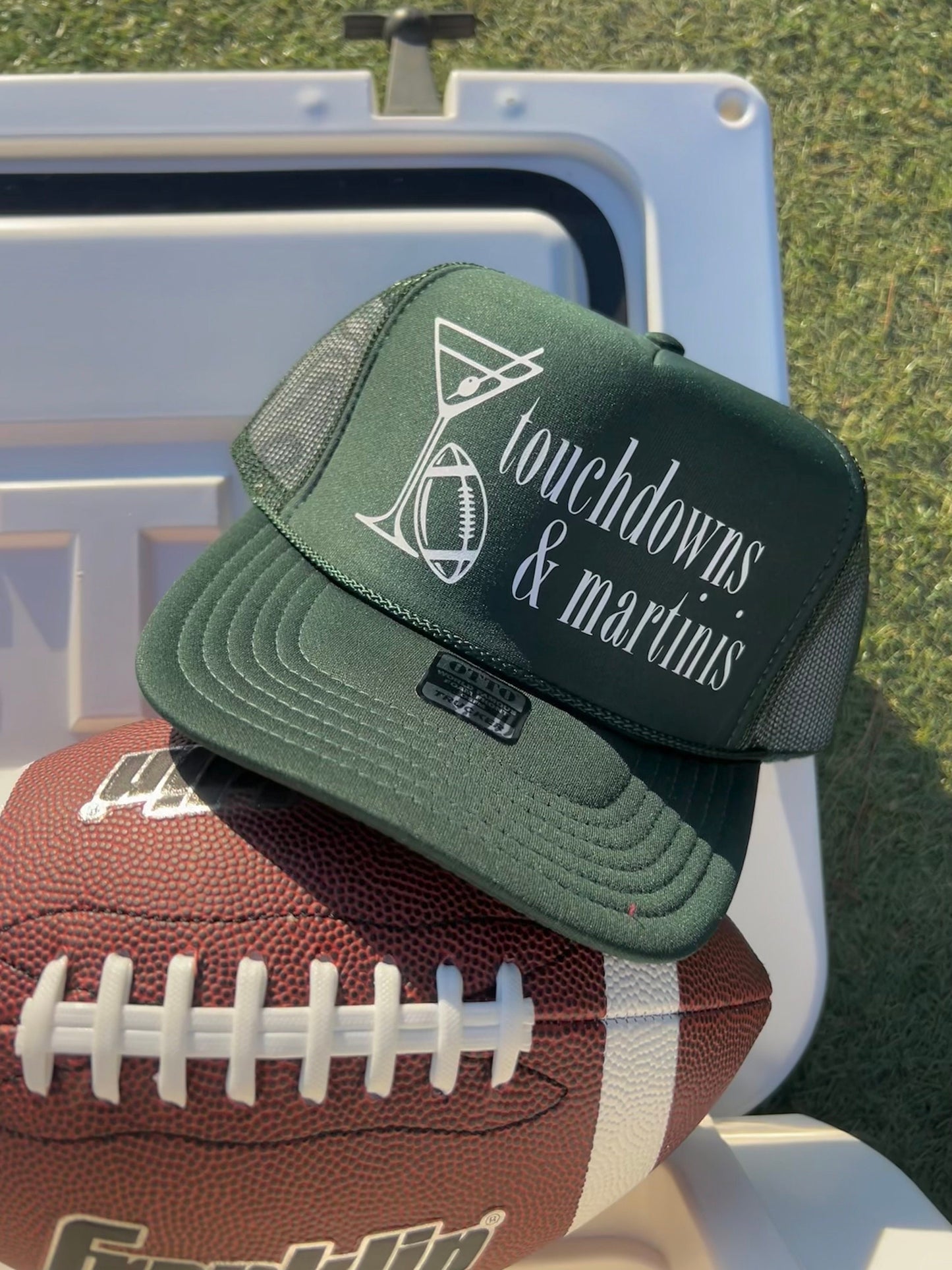 Touchdowns & Martinis Trucker Hat